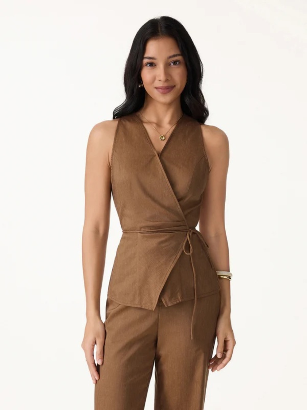 OGL Wrap Top with Self-Tie (TOP ONLY)